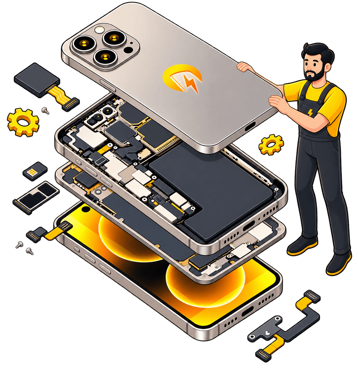 All Devices repair illustration